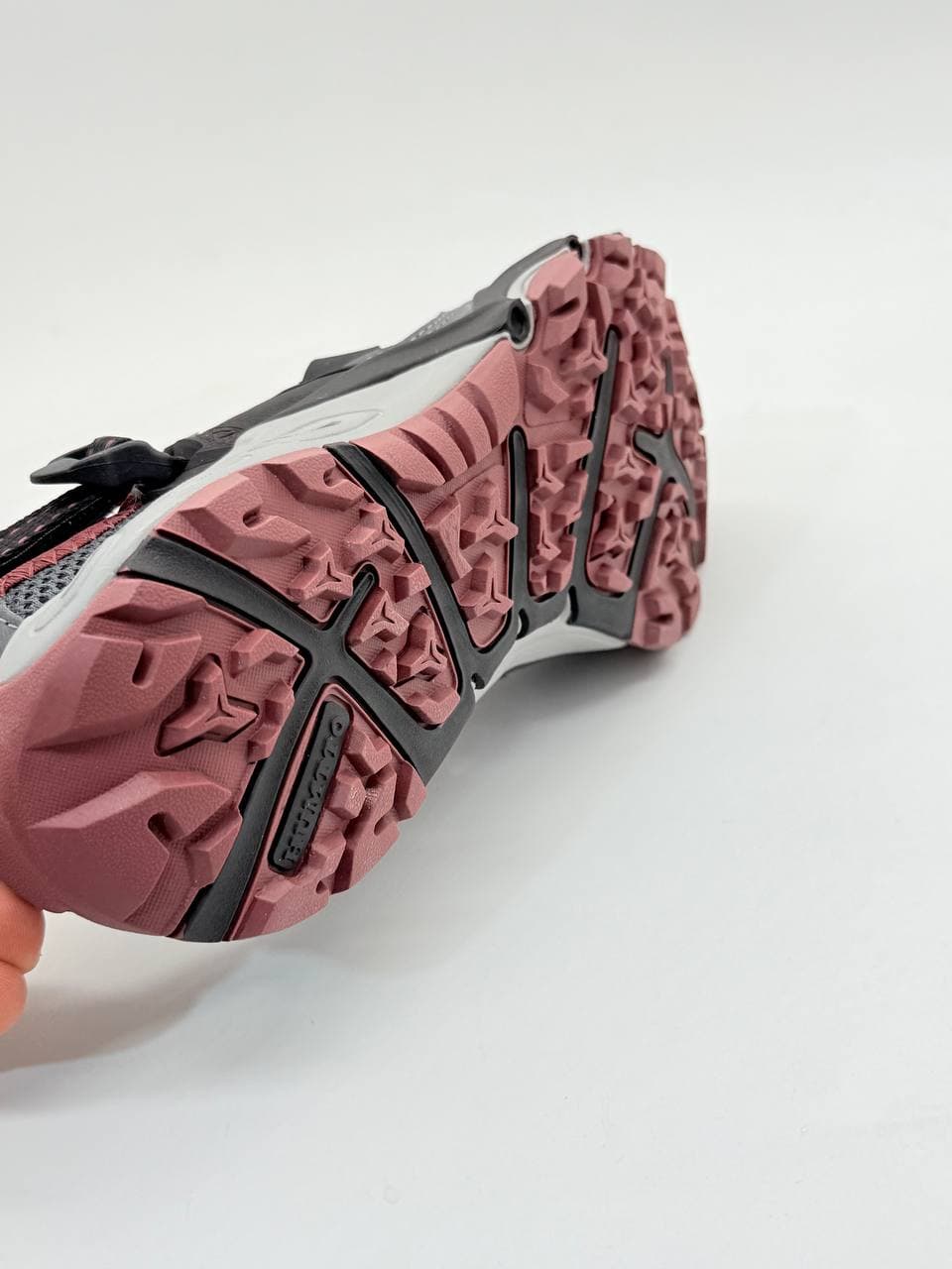 کفش آبنوردی هامتو زنانه خاکستری زرشکی Hamto Women’s Water Shoes Crimson Gray — تصویر ۵