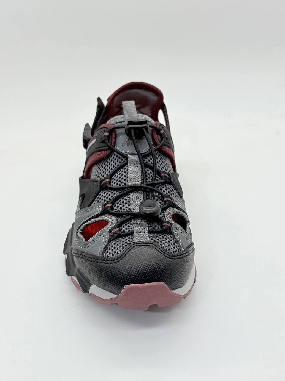 کفش آبنوردی هامتو زنانه خاکستری زرشکی Hamto Women’s Water Shoes Crimson Gray — تصویر ۳