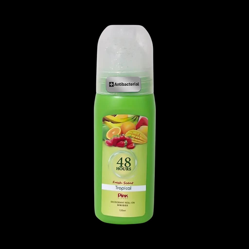 مام رول صدفی پینک ویژوآل مدل Tropical حجم 120 میلی لیتر – آناناس و انبه