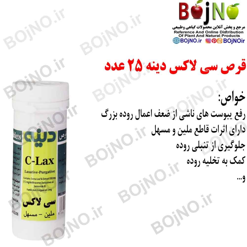 قرص سی لاکس برای یبوست تضمینی
