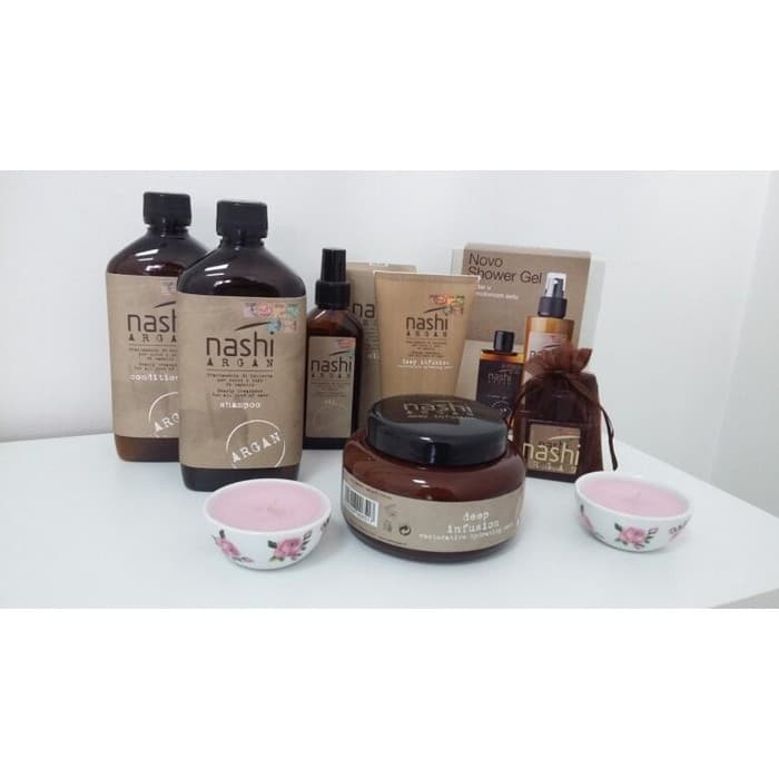 ماسک مو ناشی (نشی) Nashi آرگان مدل آبرسان عمیق Deep Infusion حجم 500 میل — تصویر ۳
