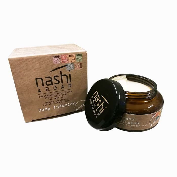 ماسک مو ناشی (نشی) Nashi آرگان مدل آبرسان عمیق Deep Infusion حجم 500 میل — تصویر ۴