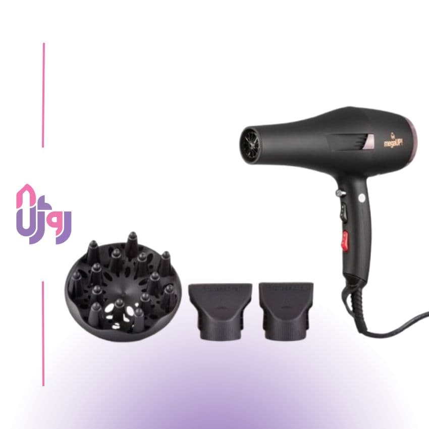 سشوار 2600 وات مگا آپ مدل D1 | Mega Up Hair Dryer 2600W Model D1
