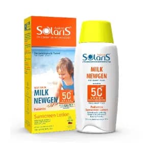 ضد آفتاب کودک میلک نیوژن +SPF 50 حجم 100 میل سولاریس — تصویر ۲