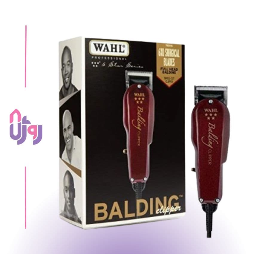 ماشین اصلاح سر و صورت وال بالدینگ سیم‌دار (Wahl Professional 5-Star Balding Clipper 8110)