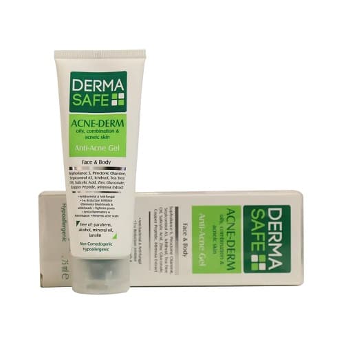 ژل ضد جوش مدل Acne Derm حجم ۷۵ میل برند درماسیف — تصویر ۲