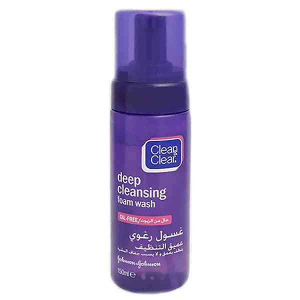 فوم شستشو صورت پمپی کلین اند کلییر 150 میل