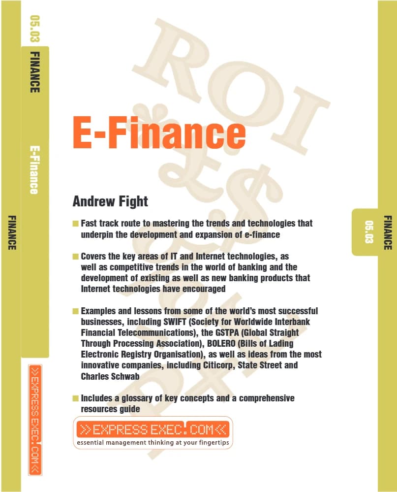 کتاب E-Finance: Finance 05_03 (Express Exec) (مالی الکترونیکی: امور مالی) نسخه انگلیسی PDF | اندرو فایت — تصویر ۲