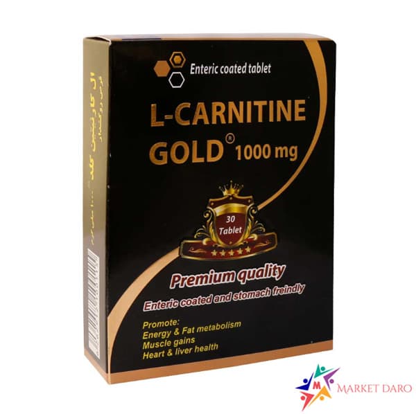 قرص ال کارنیتین گلد 1000 میلی گرمی مولتی