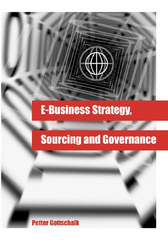 کتاب E-Business Strategy, Sourcing, and Governance (راهبرد، تأمین و حکمرانی کسب‌وکار الکترونیکی) نسخه انگلیسی PDF | مهدی خسروپور و لارنس اولیوا