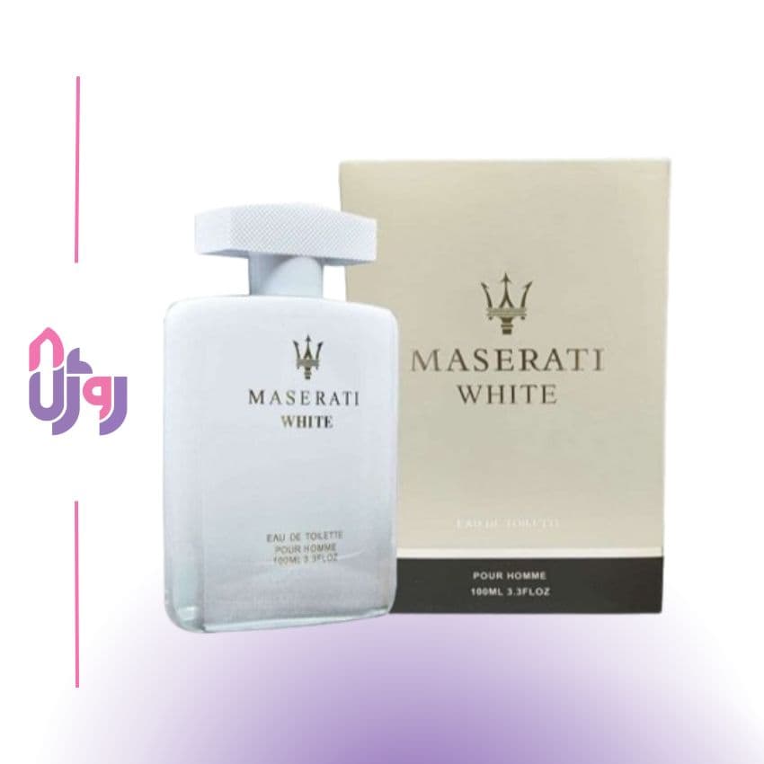 ادکلن مردانه مازراتی وایت ادوتویلت MASERATI White edt for men
