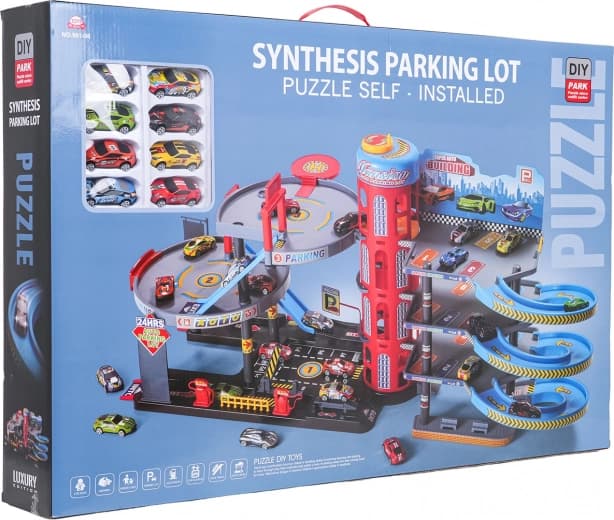 پارکینگ بزرگ چند طبقه synthesis parking lot