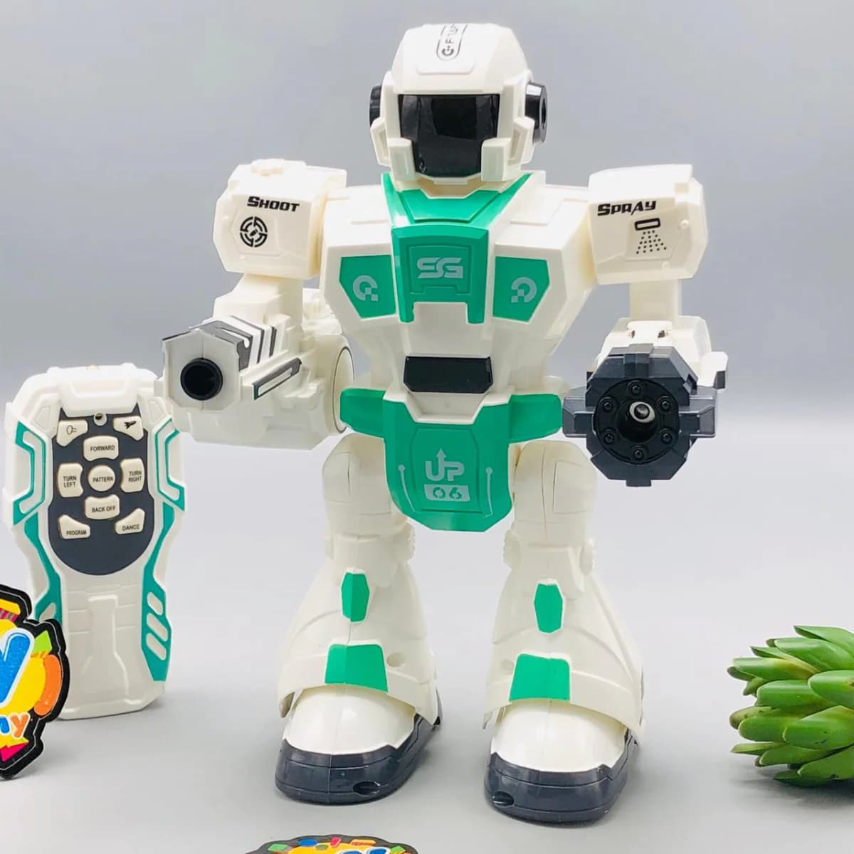 ربات کنترلی WATER GUARD 2 تیر ژله ای و دودزا — تصویر ۳