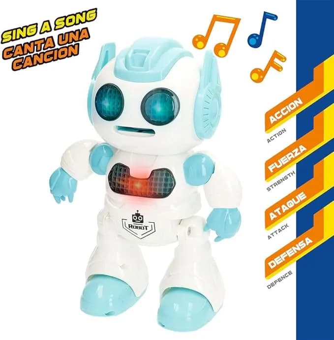 ربات کنترلی DANCE ROBOT با پرتاب تیر دیسکی آیتم 606/30 — تصویر ۴