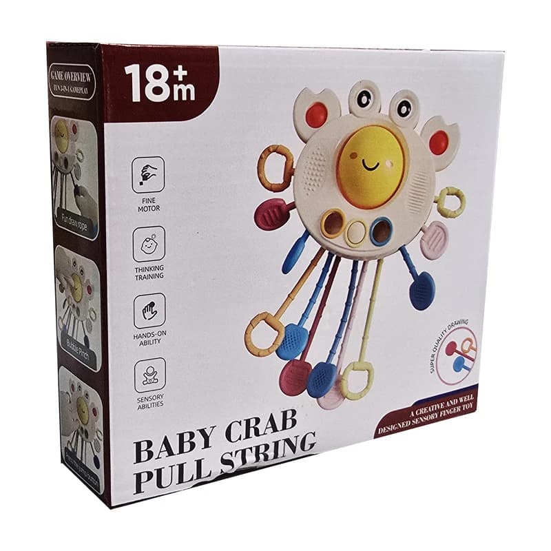 بیزی بال مدل خرچنگ BABY CRAB PULL STRING کد FXB-5 — تصویر ۳