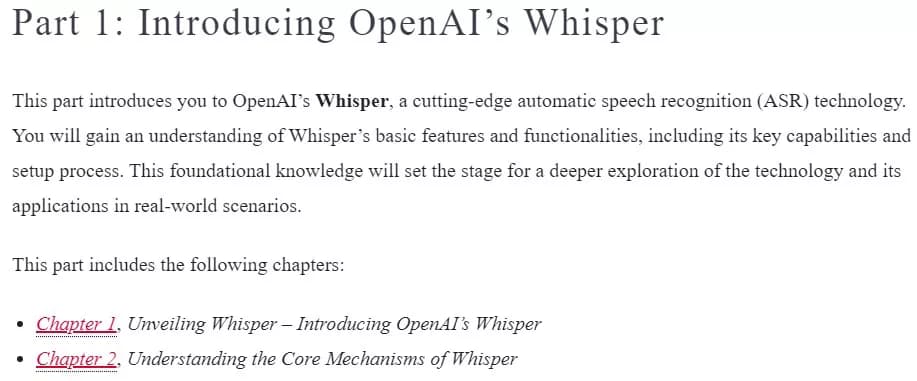 کتاب Learn OpenAI Whisper — تصویر ۳