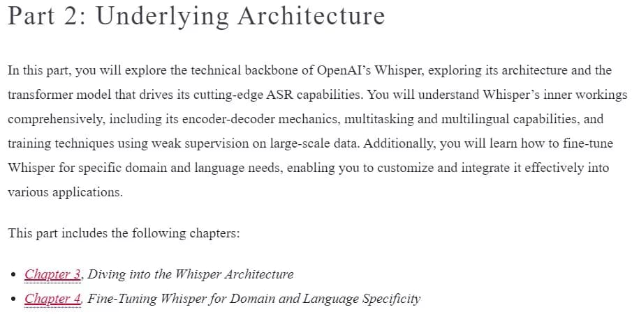 کتاب Learn OpenAI Whisper — تصویر ۴