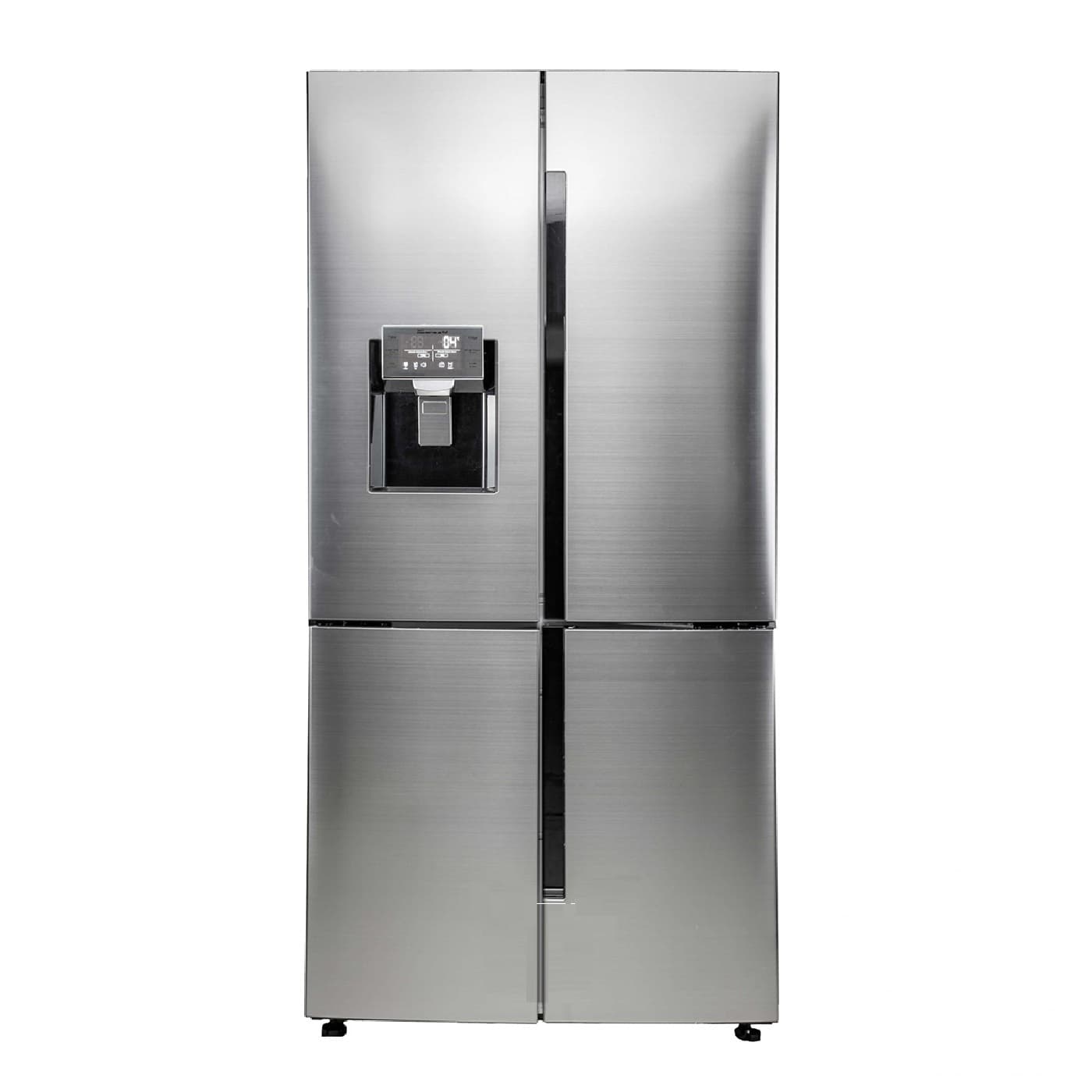 یخچال فریزر هیمالیا مدل تسلا HRFN-60504 چهار درب رنگ استیل