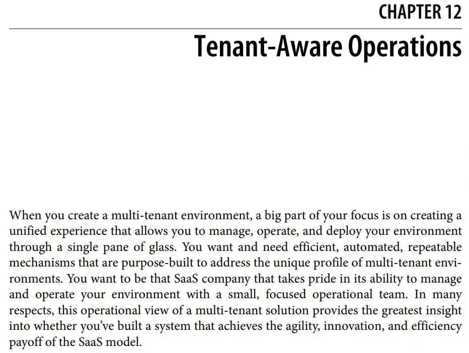 کتاب Building Multi-Tenant SaaS Architectures — تصویر ۴