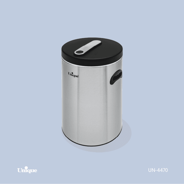 سطل برنج 16 کیلویی بدون پیمانه استیل کد UN-4470