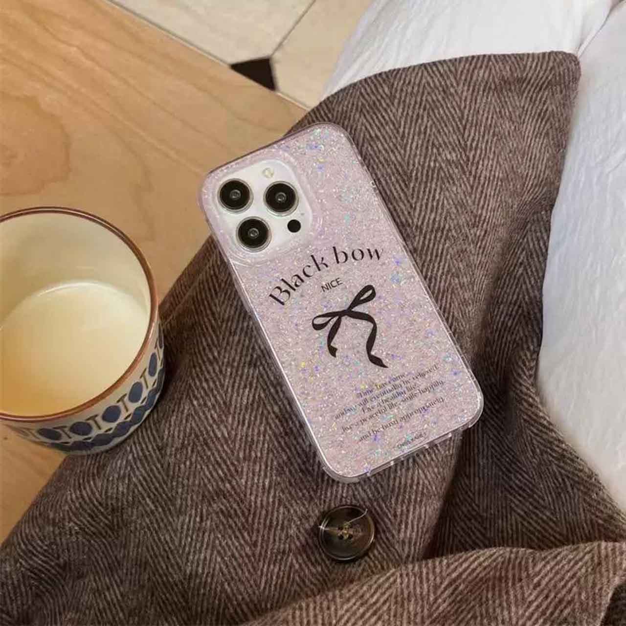 قاب Black Bow Nice برای گوشی های آیفون — تصویر ۲