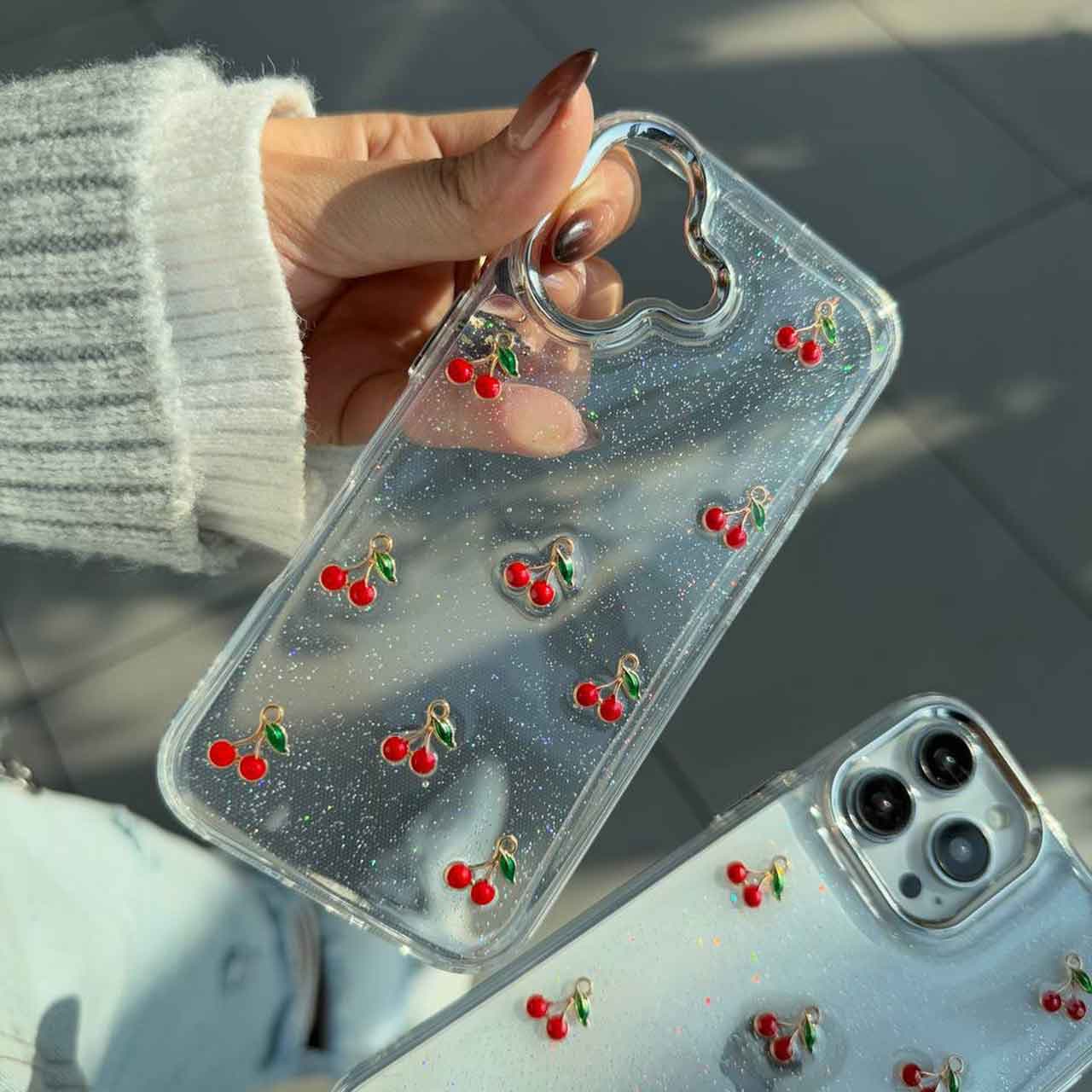 قاب آلبالو شاین شفاف برای گوشی های آیفون — تصویر ۵