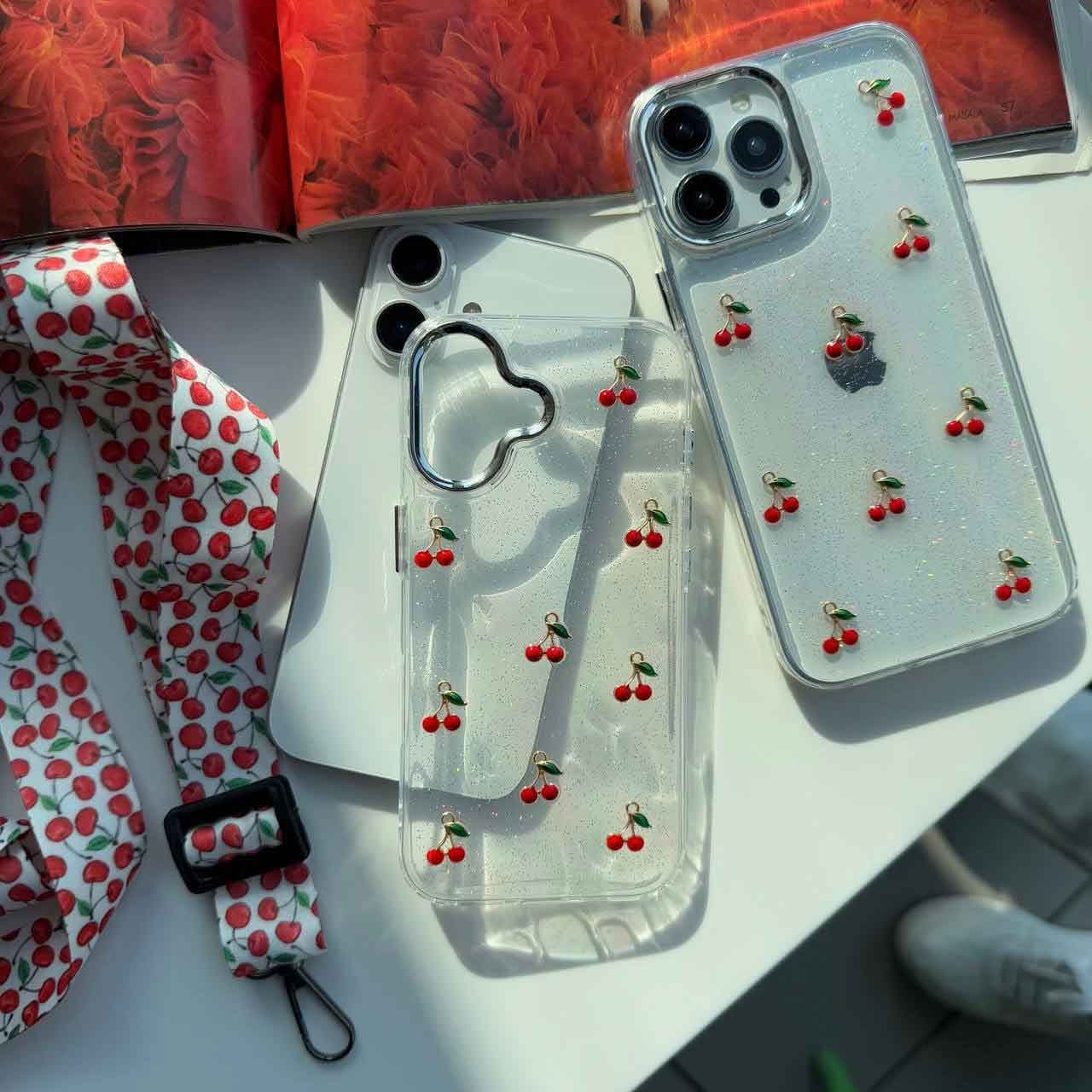 قاب آلبالو شاین شفاف برای گوشی های آیفون — تصویر ۲