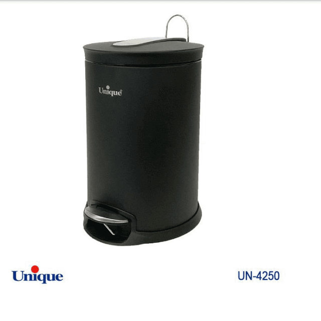 سطل زباله 14 لیتری یونیک 4250 مشکی