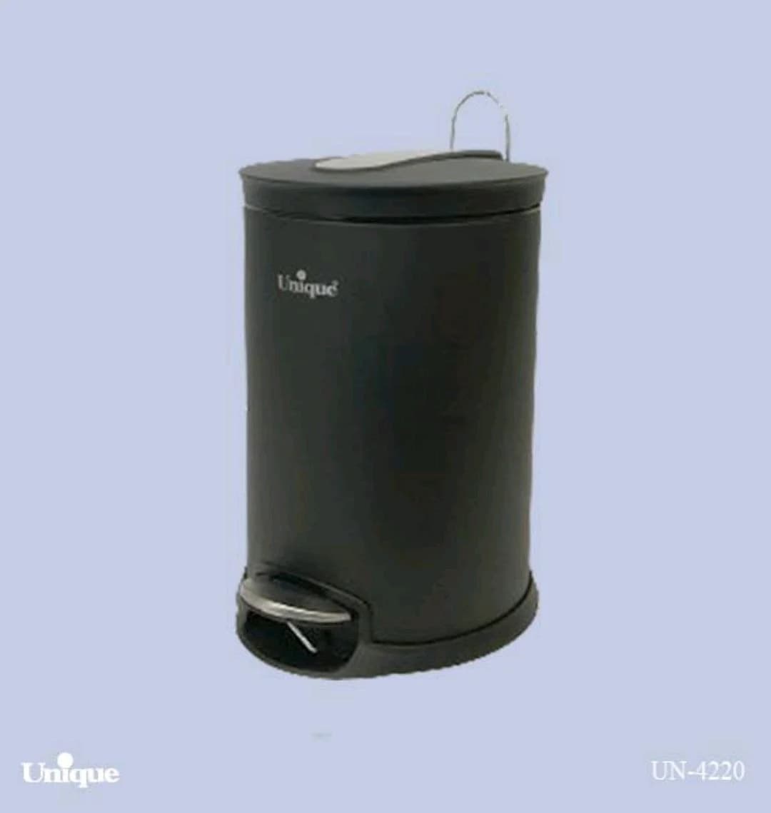 سطل زباله 12لیتر مشکی یونیک کد UN-4220