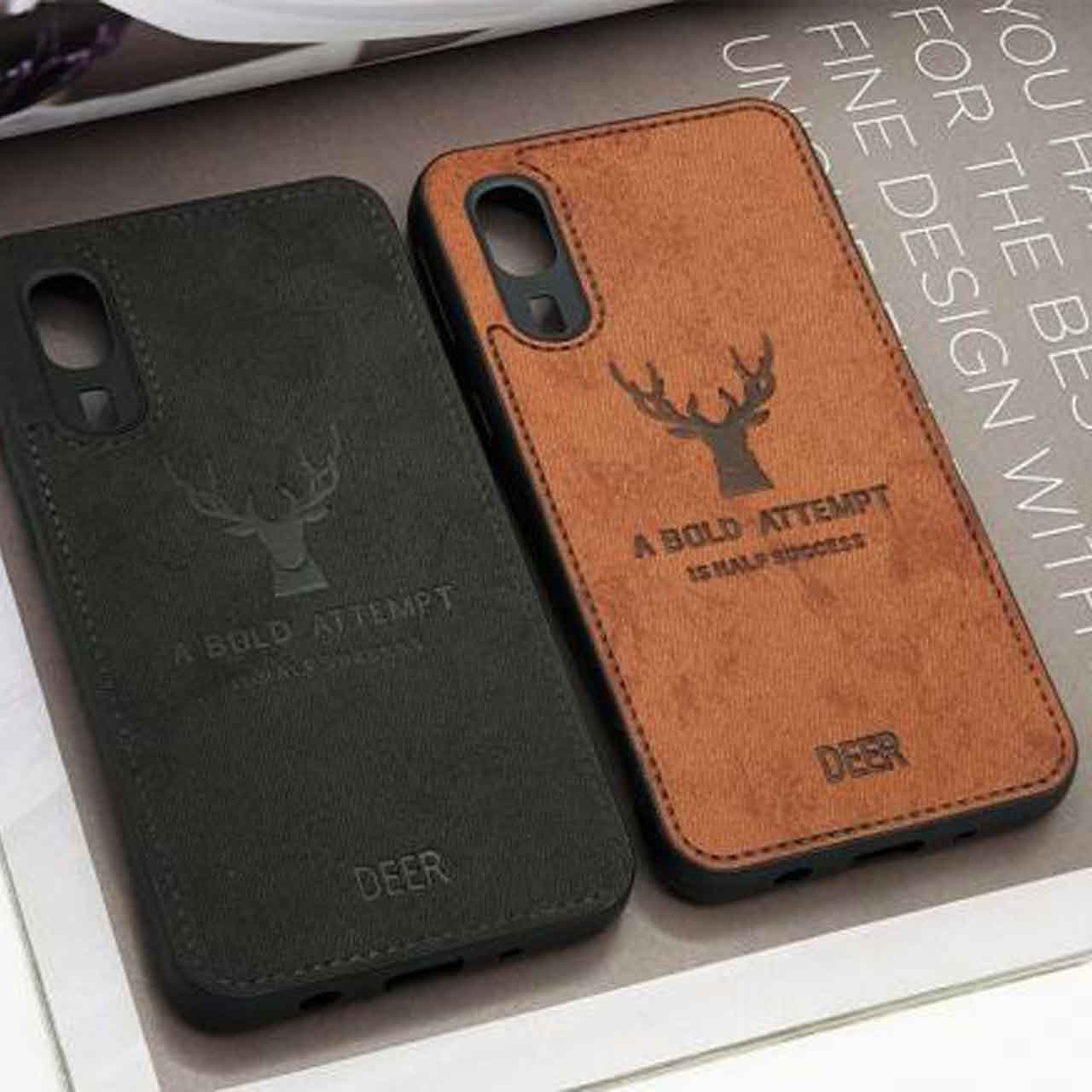 قاب طرح چرم گوزنی مدل DEER برای گوشی های سامسونگ (سری A) — تصویر ۴