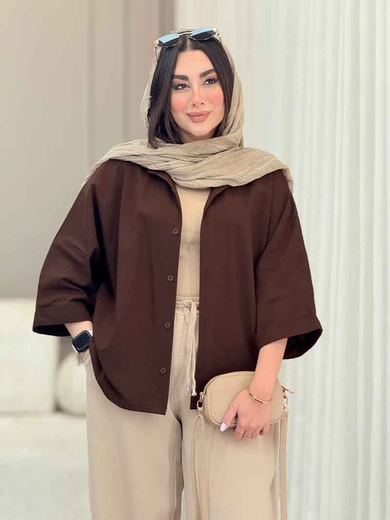 شومیز پانچ آنوشا کد 6839