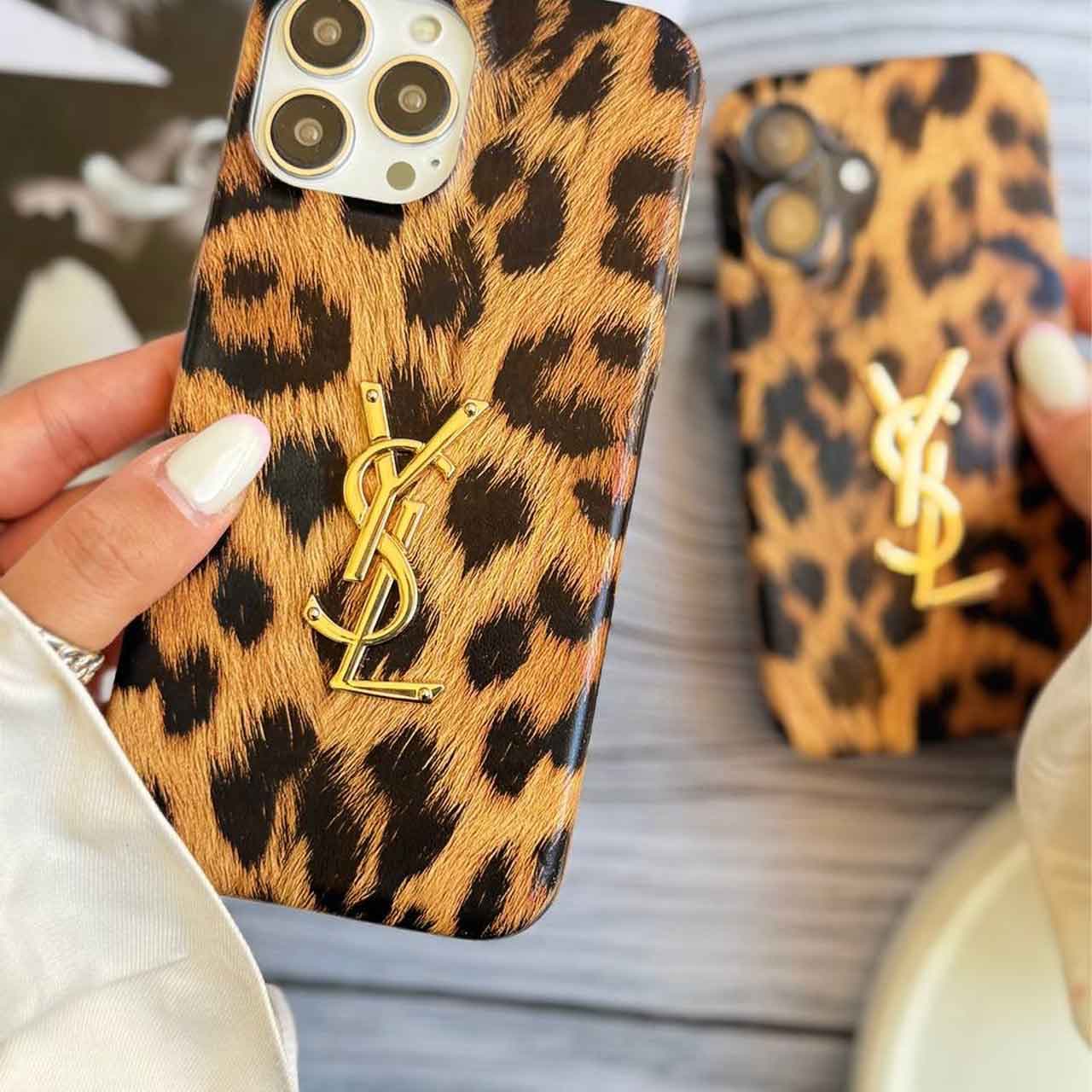 قاب YSL پلنگی برای گوشی های سامسونگ — تصویر ۶