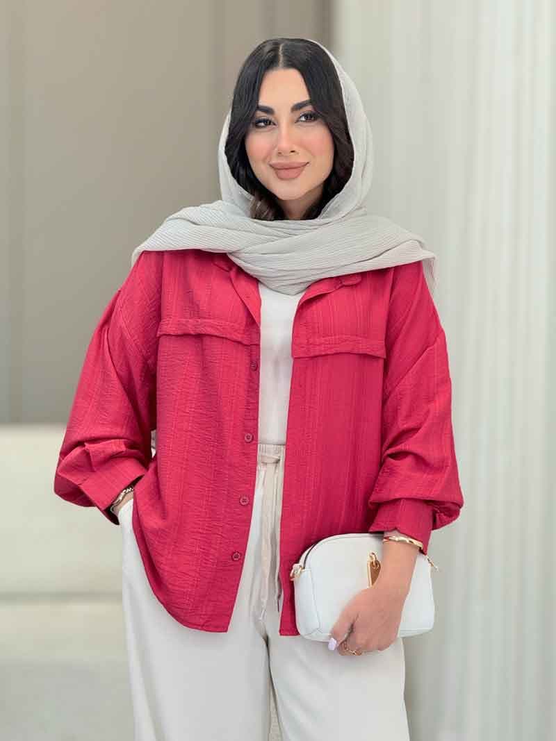 مانتو ژیله دار مهوا کد 6833