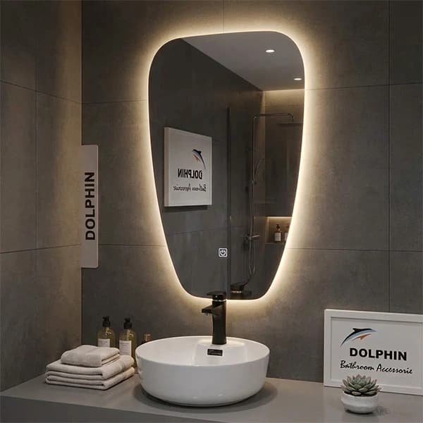 آینه سرویس بهداشتی دلفین مدل Tch-N-1086