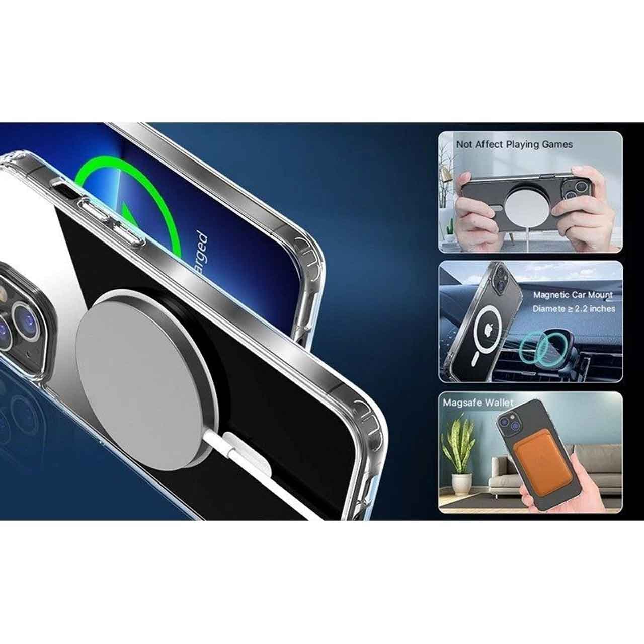 قاب مگ سیف (MagSafe) برای گوشی های آیفون — تصویر ۸