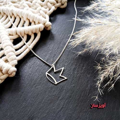 گردنبند تاج شاه کد 100346