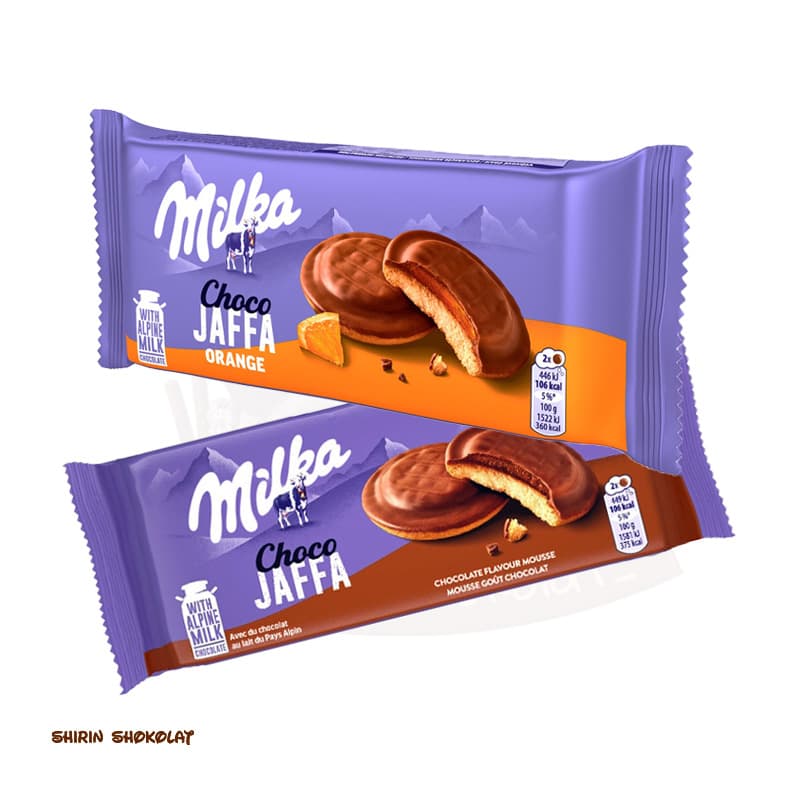 شکلات کوکی میلکا چوکو جفا Milka Choco JAFFA