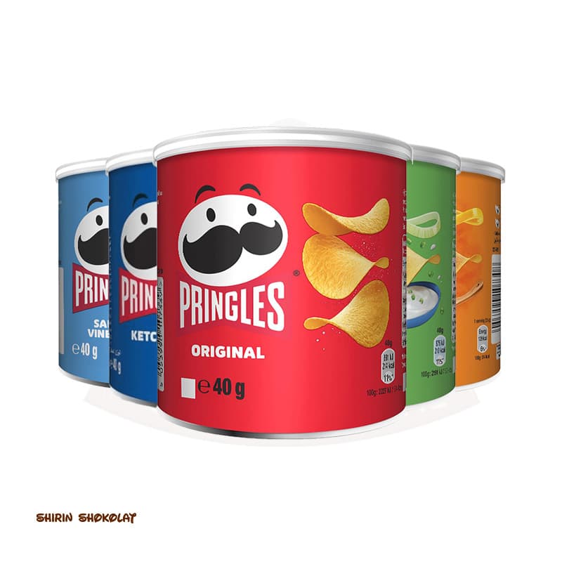 چیپس پرینگلزPRINGLES وزن 40 گرم