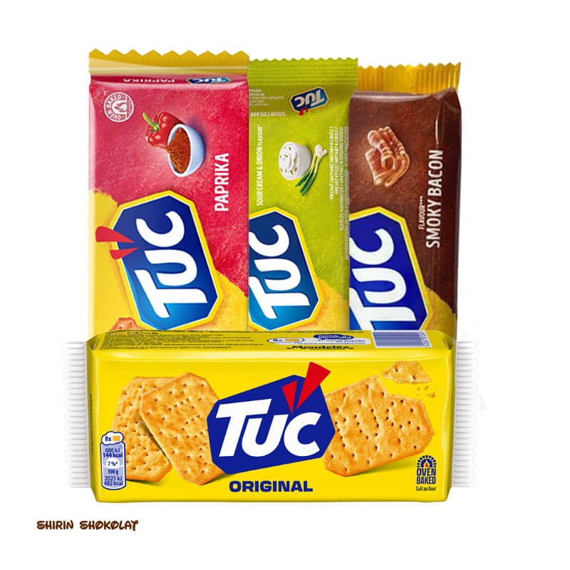 بیسکویت کراکر ترد TUC توک 100 گرمي