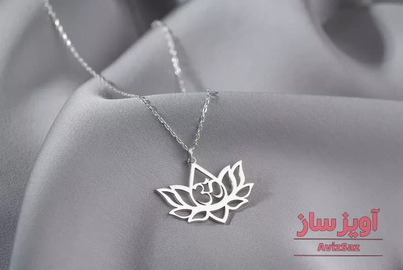 گردنبند یوگا (گل لوتوس) کد 102481