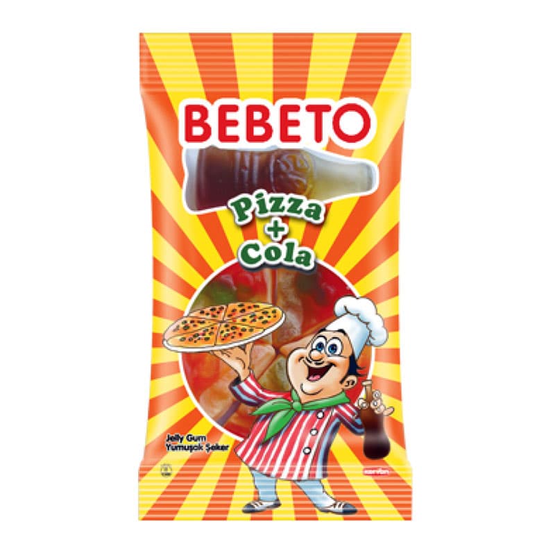 پاستیل پیتزا و نوشابه BEBETO Pizza+Cola به به تو — تصویر ۲