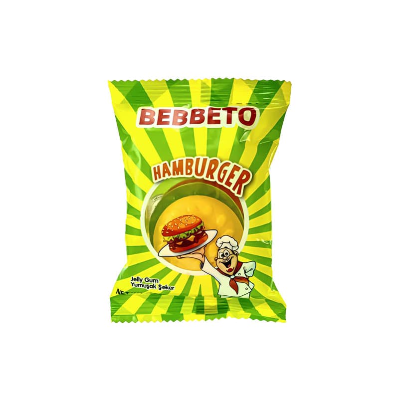 پاستیل BEBETO HAMBURGER ببتو همبرگر ۳۰ گرم