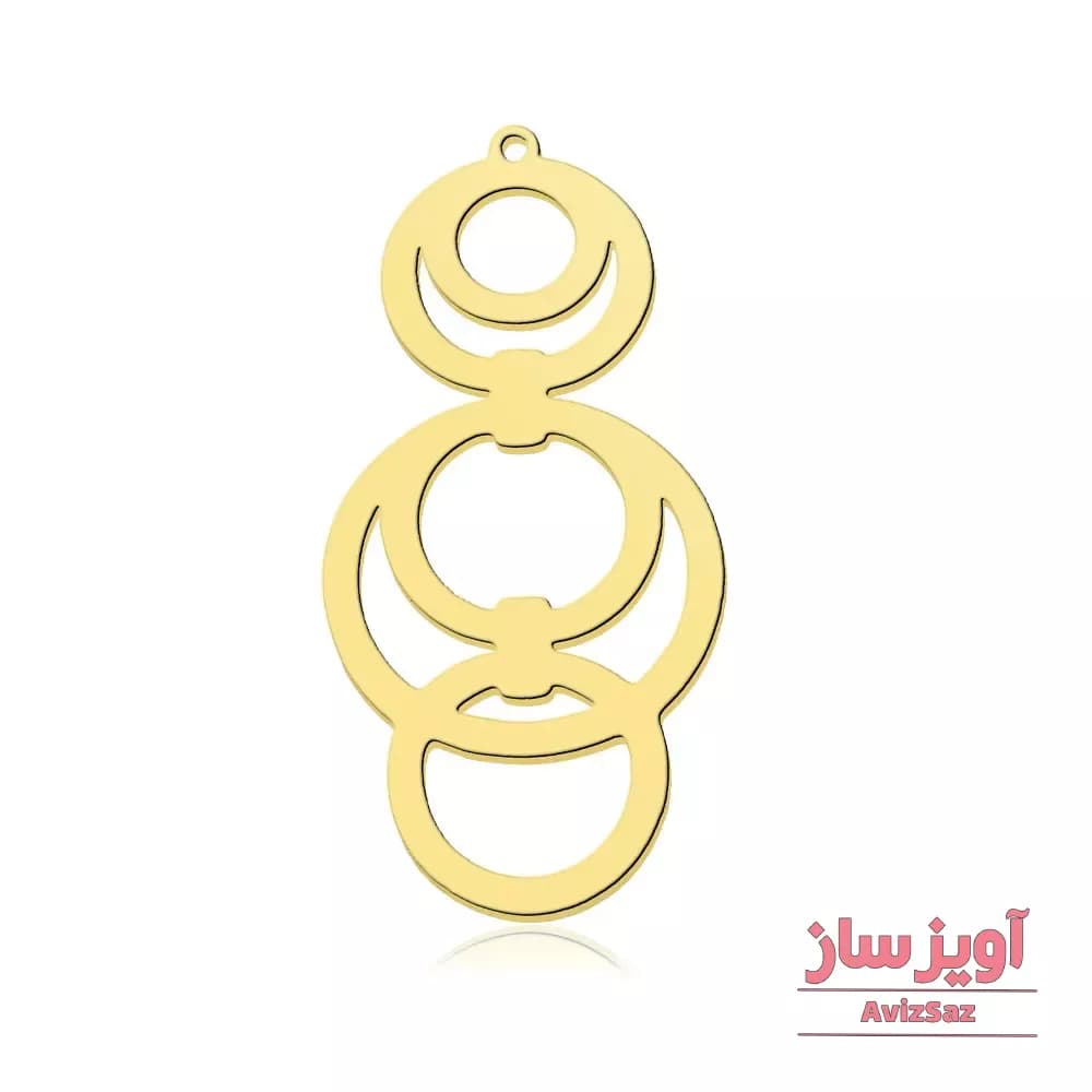 گردنبند دایره کد 102471