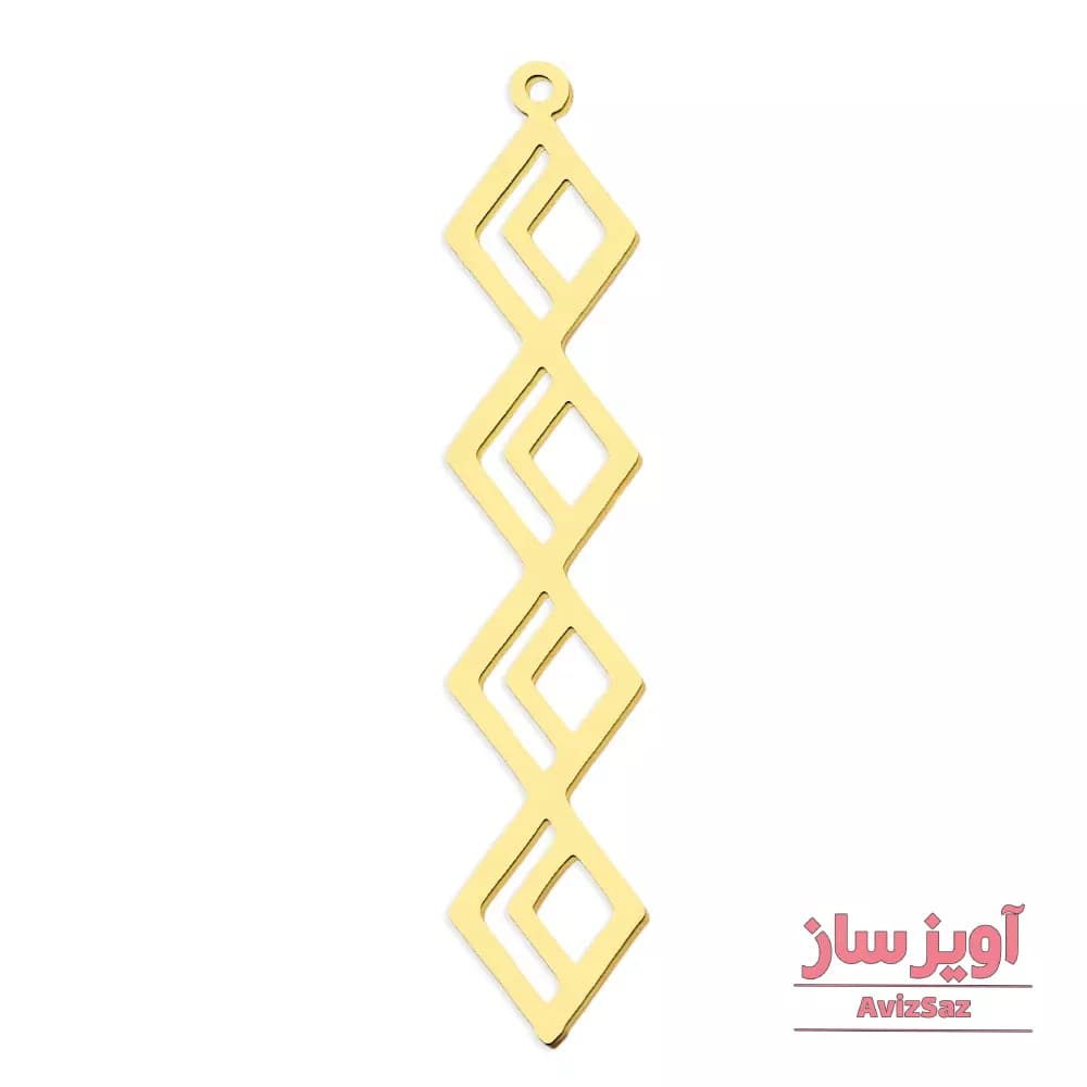 گردنبند هندسی کد 102469