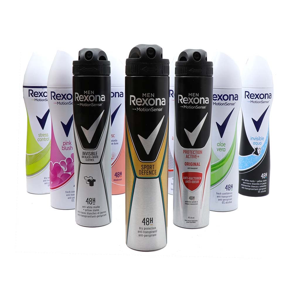 اسپری دئودورانت و ضد تعریق رکسونا مدل Rexona Invisible Aqua — تصویر ۲