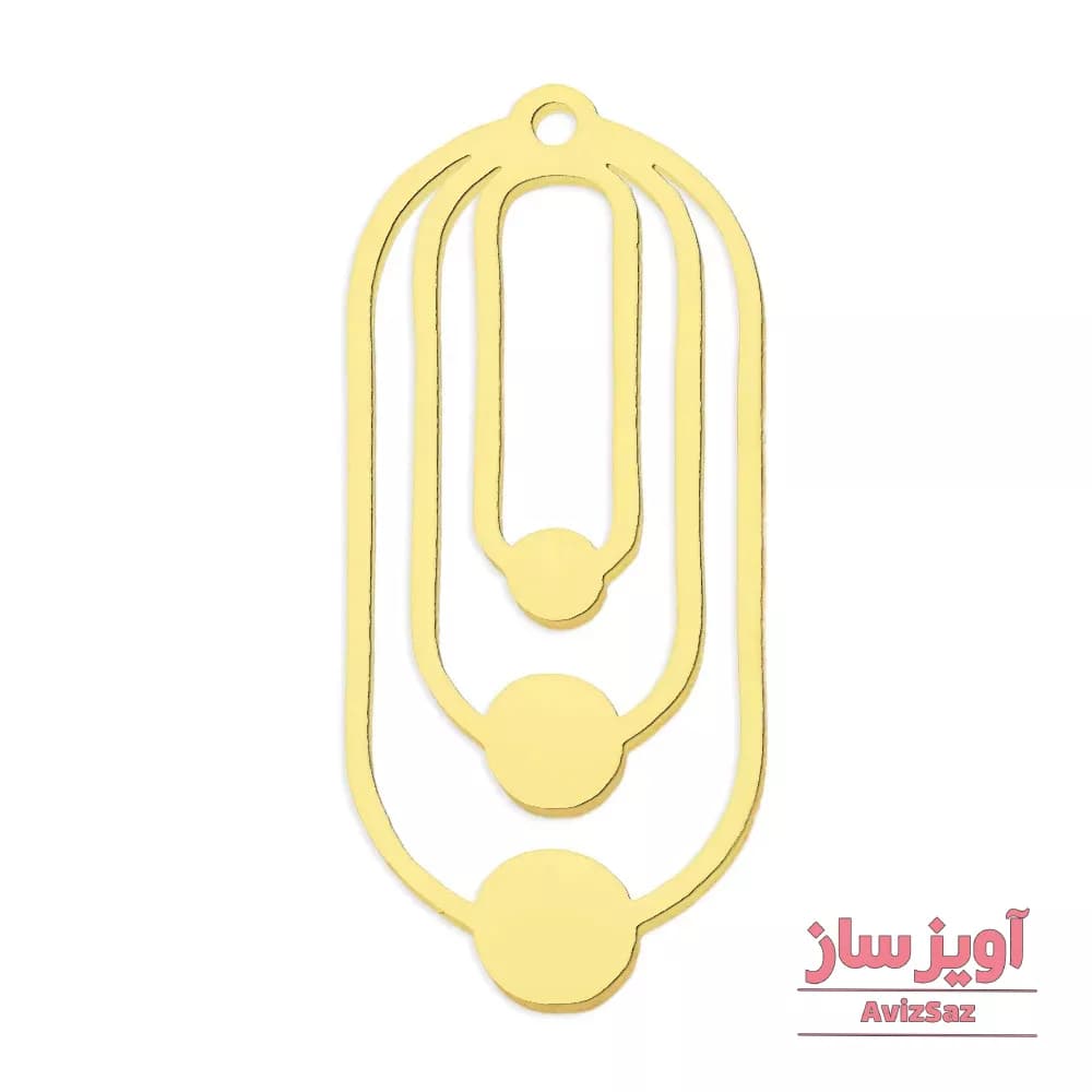 گردنبند هندسی کد 102465