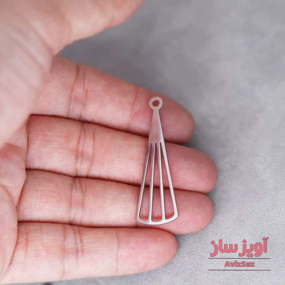 گردنبند هندسی کد 102462 — تصویر ۲
