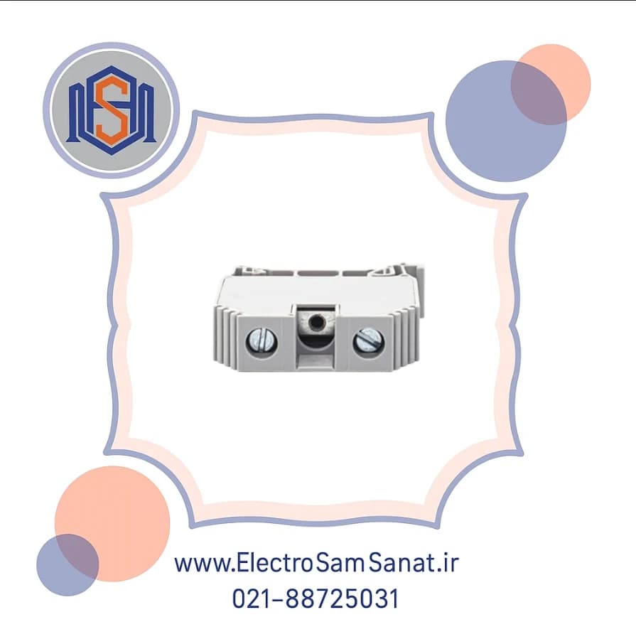 ترمینال ریلی پیچی سایز 25 رعد مدل RTP25 — تصویر ۲