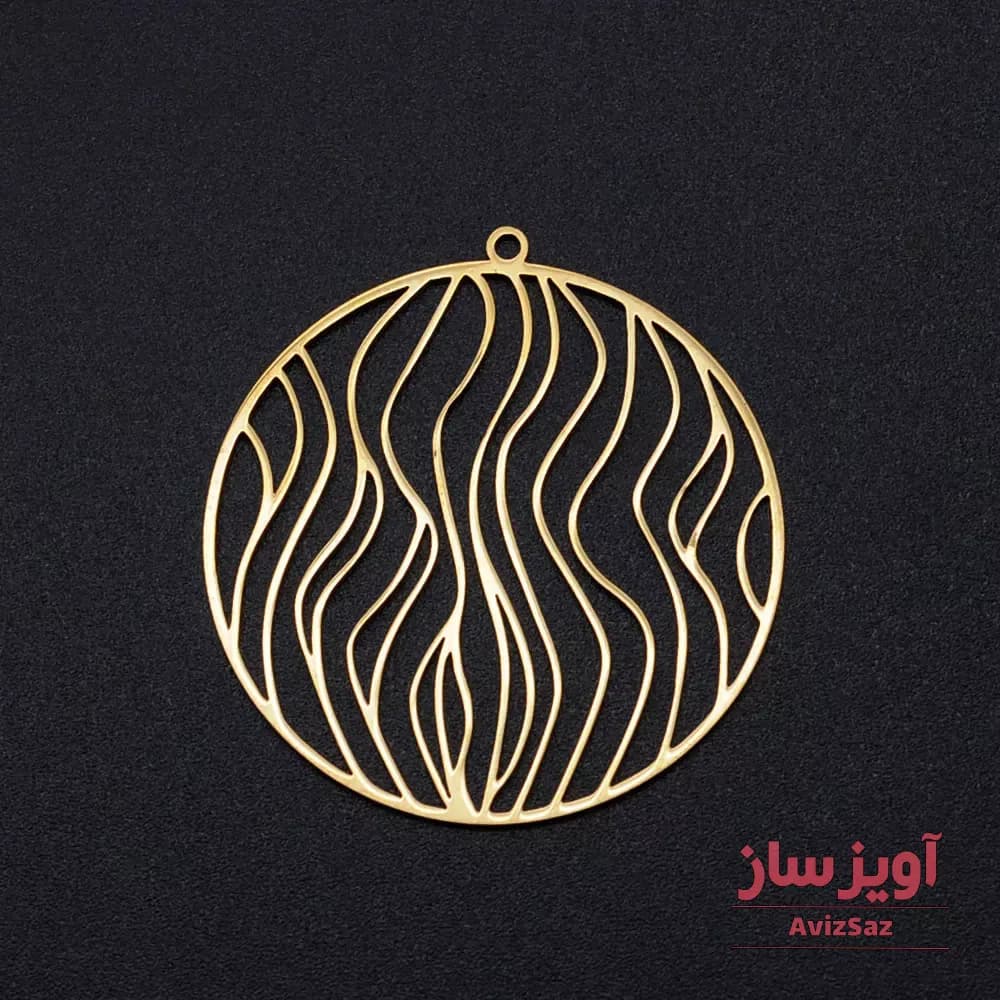 گردنبند دایره کد 102443