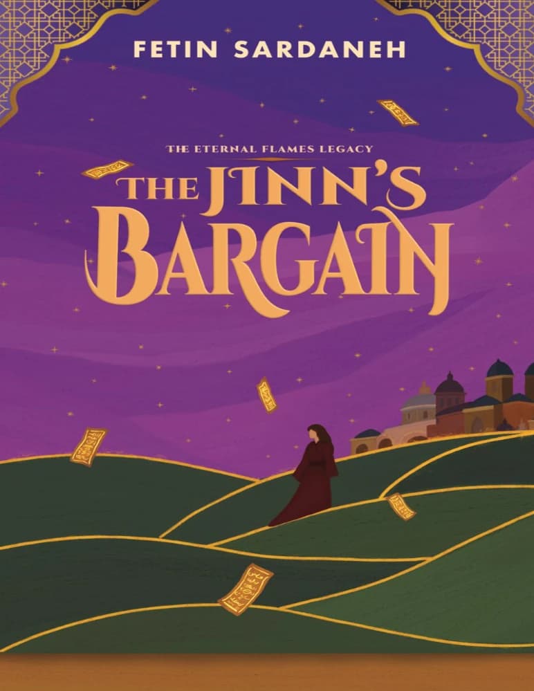کتاب The Jinn’s Bargain (معامله جن) اثر Fetin Sardaneh نسخه انگلیسی PDF